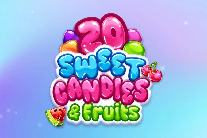 00859 20 sweet candies fruits